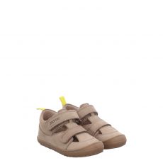  Richter Nubukleder-Lauflernsandale in beige für Kinder