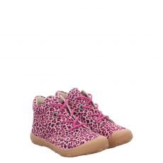  Pepino By Ricosta, Dots, Veloursleder-Lauflernschuh in pink für Kinder