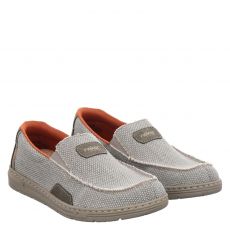  Rieker Textil-Slipper in beige für Herren