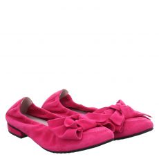  Kennel & Schmenger, Malu, Veloursleder-Ballerina in pink für Damen