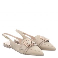  Kennel & Schmenger, Greta, Nubukleder-Pumps in beige für Damen
