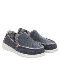  Fusion Textil-Slipper in blau für Herren