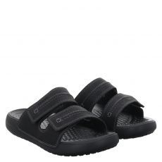  Crocs, Yukon Vista Ii Lr Sandal, Kunstleder-Pantolette in schwarz für Herren