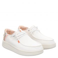  Fusion Leinen-Slip-On in weiß für Damen