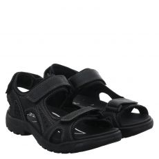  Ecco, Outdoor, Sandalen in schwarz für Herren
