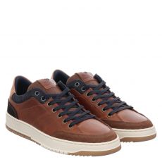  Bullboxer Glattleder-Sneaker in braun für Herren