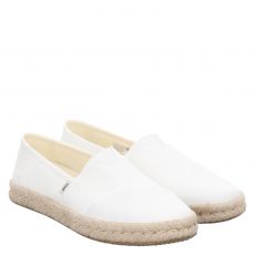  Toms, Alpargata Rope 2.0, Leinen-Espadrille in weiß für Damen