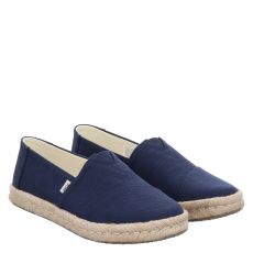  Toms, Alpargata Rope 2.0, Leinen-Espadrille in blau für Damen