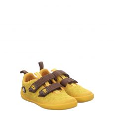  Affenzahn, Knit Happy Tiger, Textil-Halbschuh in gelb für Kinder