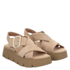  Gabor Sandalen in beige für Damen