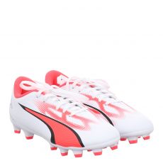 Puma, Ultraplayfg/agjr, Kunstleder-Sportschuh in weiß für Kinder