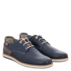  Pikolinos, Jucar, Glattleder-Halbschuh in blau für Herren