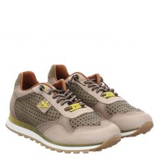  Cetti, Beige, Glattleder-Sneaker in grün für Herren