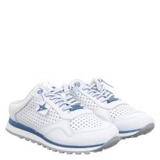  Cetti Glattleder-Hausschuh in weiß für Herren