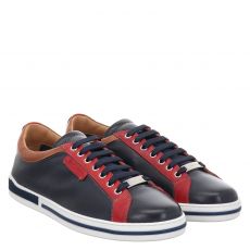  Galizio Torresi Glattleder-Sneaker in blau für Herren