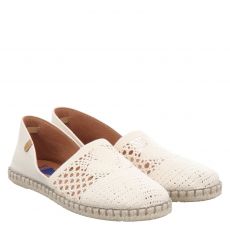  Verbenas, Carmen, Textil-Espadrille in beige für Damen