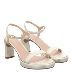  Unisa Glattleder-Sandalette in gold für Damen