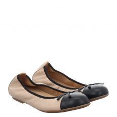  Unisa Glattleder-Ballerina in beige für Damen