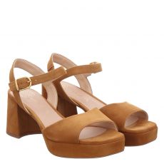  Unisa Veloursleder-Sandalette in braun für Damen