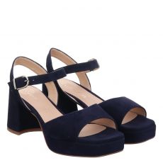  Unisa Veloursleder-Sandalette in blau für Damen