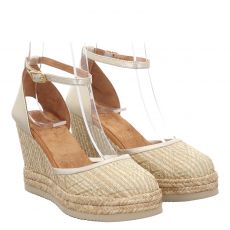  Unisa Textil-Sandalette in beige für Damen