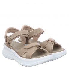  Panama Jack Glattleder-Sandalette in beige für Damen