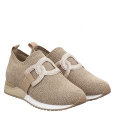  La Strada, Beige, Slip-On in gold für Damen