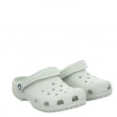  Crocs, Classic Clog, Gummi (synth.)-Pantolette in grün für Damen