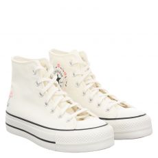  Converse, Ctas Lift, Leinen-Sneaker in cremeweiß für Damen