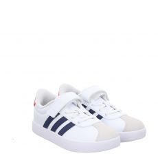  Adidas, Vl Court 3.0 El C, Kunstleder-Sneaker in weiß für Kinder