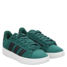  Adidas, Grand Court Alpha 00s, Veloursleder-Sneaker in dunkelgrün für Herren