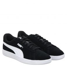  Puma, Smash3.0, Veloursleder-Sneaker in schwarz für Herren