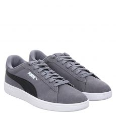  Puma, Smash3.0, Veloursleder-Sneaker in grau für Herren