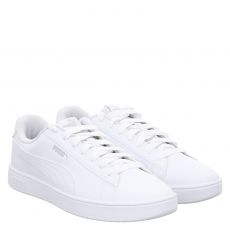  Puma, Rickiclassis, Kunstleder-Sportschuh in weiß für Herren