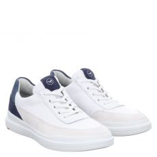  Lloyd, Ario, Glattleder-Sneaker in weiß für Herren