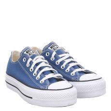  Converse Allstar, Ctas Lift, Leinen-Halbschuh in blau für Damen