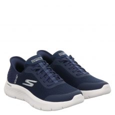  Skechers, Slip In - Go Walk Flex, Slip-On in blau für Damen