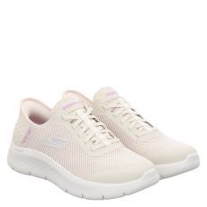  Skechers, Slip In - Go Walk Flex, Slip-On in beige für Damen