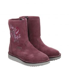  Ricosta, Cosma, Veloursleder-Winterstiefel in rosa für Kinder