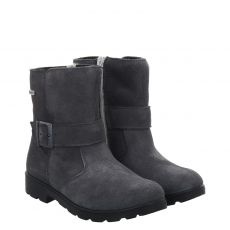  Ricosta, Ranka, Veloursleder-Winterstiefel in grau für Kinder