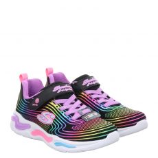  Skechers, Wavy Beams, Textil-Halbschuh in mehrfarbig für Kinder
