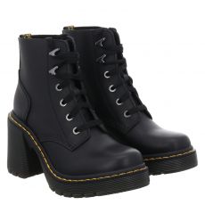  Dr.Martens, Jesy, Glattleder-Schnürstiefel in schwarz für Damen