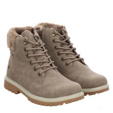  Lico, Anouk, Kunstleder-Winterstiefel in beige für Kinder