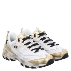  Skechers, D'lites, Kunstleder-Sneaker in mehrfarbig für Damen