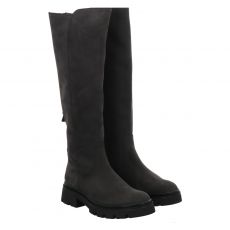  Gabor, Schaftweite M/vario, hoher Nubukleder-Stiefel in grau für Damen