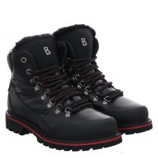  Bogner Schuhe, Helsinki S 20, Glattleder-Winterboots in schwarz für Herren