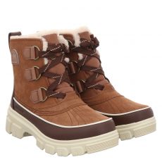  Sorel, Torino V Wp, Veloursleder-Winterboots in braun für Damen