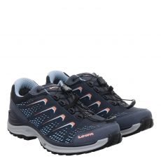  Lowa, Maddox Gtx Lo Ws, Textil-Wanderschuh in blau für Damen