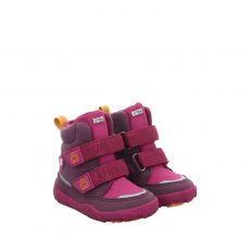  Affenzahn, Vegan Comfy Vogel Mid Boot, High-Tech-Lauflernschuh in lila für Kinder