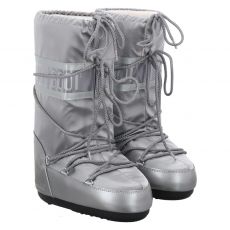 Moon Boot, Icon Glance, High-Tech-Winterboots in silber für Damen